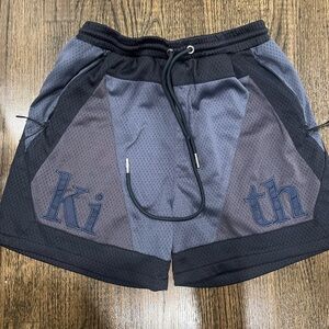 Kith Men's Athletic Shorts in Black and Gray